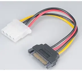 Akasa Adapter SATA na 4pin Molex - 15 cm 2 szt