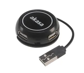 Akasa Hub USB 2.0 Connect4C 4-IN-1 / 4X USB-A 2.0