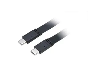 Akasa USB-C 3.1 Gen2 (M) - USB-C 3.1 Gen2 (M) 1 m czarny / Slim / 10 Gb/s 