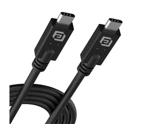 Akasa USB-C (M) - USB-C (M) 1m czarny / USB4 / 40Gbps / 240W / PD 3.0