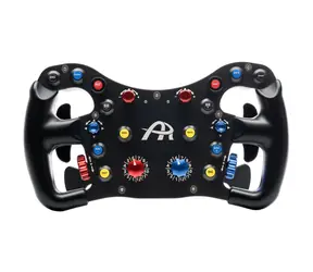 Ascher Racing F64-USB V3 / Kierownica wyścigowa / 28,5cm / 4 łopatki / 28 elementów sterujących