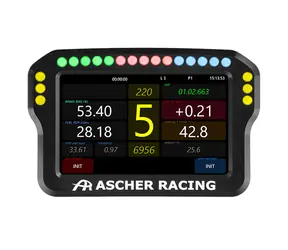 Deska rozdzielcza Ascher Racing 4" / wyświetlacz na kierownicy / 800x400 / 60 Hz / USB-C