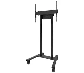 Neomounts FL55-875BL1 czarny / Wyświetlacz / wózek / 37-100" / 4 koła /VESA 100x100/800x600 / obciążenie 110kg
