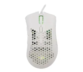 Baracuda CORAL Gaming Mouse / Gaming Mouse / Optyczna / 6D / 12800 dpi / RGB / 1,5 m / 105 g / USB / Biała