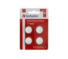 Baterie litowe Verbatim CR2032 3V Premium 4 szt.