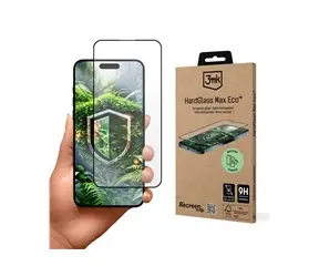 Szkło ochronne 3mk Hardglass Max Eco do Apple iPhone 15 Pro