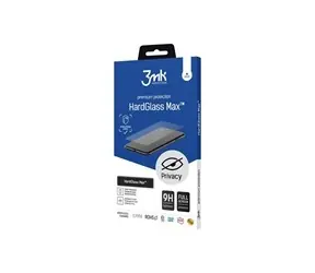 Szkło ochronne 3mk HardGlass MAX Privacy do Apple iPhone 15 PLUS
