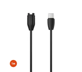 Kabel ładujący USB-C FIXED do smartwatcha Garmin Fenix 5/6/7/7X/8 Epix Venu 2/3/3S Vívoactive 3/4/5 czarny