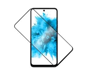 FIXED pełna osłona ekranu ze szkła hartowanego do Motorola Moto G35 5G w kolorze czarnym