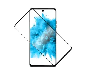 FIXED pełna osłona ekranu ze szkła hartowanego do Motorola Moto G75 5G w kolorze czarnym