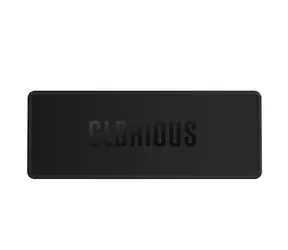 Glorious Keyboard Mat 65% czarny / mata pod klawiaturę / 360 x 136 x 4 mm