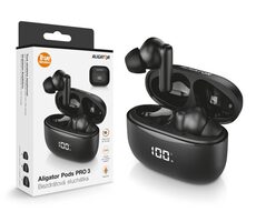 Słuchawki Bluetooth Aligator Pods PRO 3 / czarne