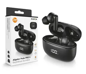Słuchawki Bluetooth Aligator Pods PRO 3 / czarne