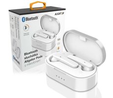 Słuchawki Bluetooth Aligator PODS / białe