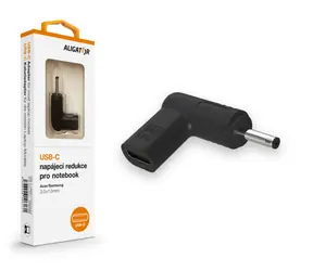 Zasilacz Aligator USB-C 3,0 x 1,0 mm do laptopów Acer/ Samsung