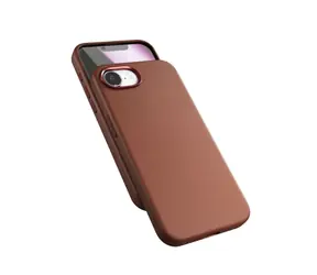 Epico Mag+ Leather Case tylna obudowa do Apple iPhone 16e brązowe