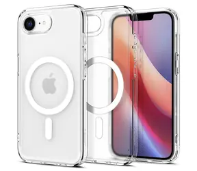 Etui ochronne Spigen Ultra Hybrid MagSafe do Apple iPhone 16e w kolorze mroźnej bieli
