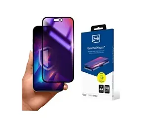 Szkło ochronne 3mk Rainbow Privacy do Apple iPhone 15 Pro Max