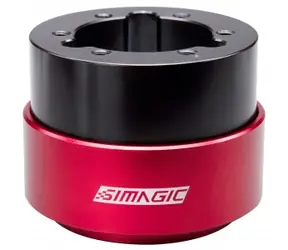 Simagic Quick Release czerwony / Szybkozłączka do kierownic Simagic / 50mm