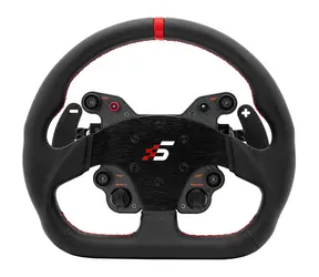 Simagic GT1-SD czarna / Kierownica wyścigowa z mechanizmem szybkiego zwalniania / 4 łopatki / 8 programów. pikolak 