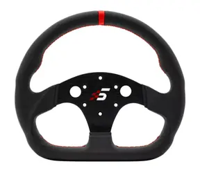Obręcz kierownicy Simagic P-325D (K) / 325 mm / CNC aluminium i skóra 