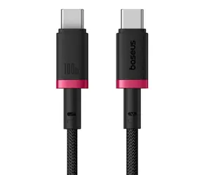Baseus Dura (P10377803U01-03) Szybki kabel do ładowania USB-C/USB-C 100W 2m czerwono-czarny