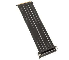 Kabel Riser Kolink PCI Express 5.0 x16 do x16 30 cm czarny / 180° 