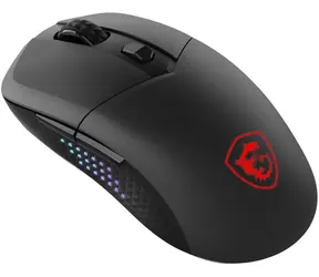 MSI Versa 300 Elite Wireless czarna / Mysz optyczna do gier / 26000 DPI / 6 przycisków / USB / BT / RGB