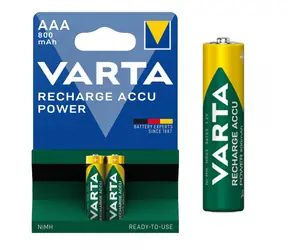 Akumulator Varta Power AAA 800 mAh 2szt. / 1,2V / NiMH / w blistrze