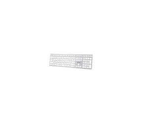 A4Tech FX50 biały / Klawiatura przewodowa / membranowa / USB / układ CZ+SK
