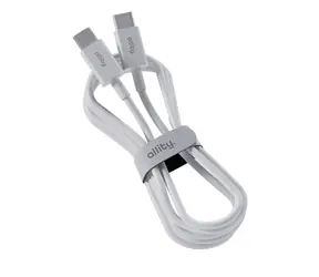 Allity AUC-03 Kabel danych USB-C/USB-C 1m 100W biały