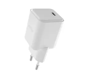 Allity ATC-01-20WC USB-C GaN szybka ładowarka 20W biała / 1xUSB-C / PD / QC