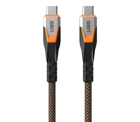 UAG SRGE Kabel do transmisji danych i ładowania USB-C (M) - USB-C (M) 240 W 0,75 m czarno-pomarańczowy / USB 3.2