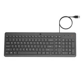 HP 150 CZ czarny / Klawiatura przewodowa / USB-A / Układ CZ&SK