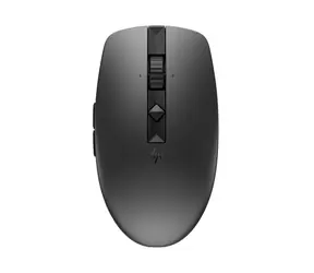 Mysz HP 710 akumulatorowa, cicha, czarna / Mysz bezprzewodowa / optyczna / 3000 DPI / 6 przycisków / USB