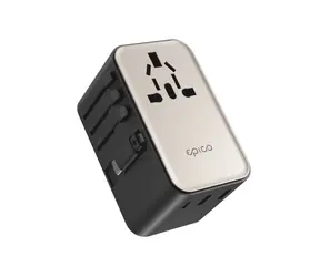 Epico UltraBoost EU45 70W GaN uniwersalny adapter podróżny tytanowy