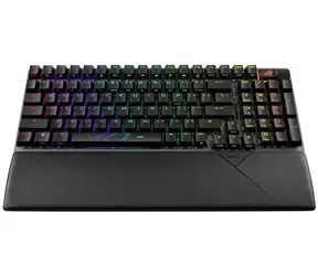 Asus ROG Azoth Extreme czarny / klawiatura gamingowa / mechaniczna / bezprzewodowa / przełączniki ROG NX Snow / DE