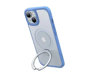 Etui ochronne Torras Ostand Matte do Apple iPhone 15 niebieskie