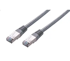 Kabel krosowy C-tech Cat5e FTP 0,5 m szary