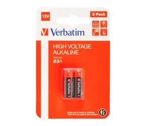 Bateria alkaliczna Verbatim 49940 23AE (2 szt.) / 12 V