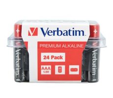 Baterie alkaliczne Verbatim 49504 AAA (24 szt.) / 1,5 V