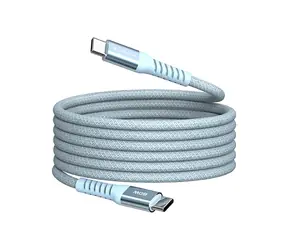 Kabel Verbatim 31852 Magnetic 60 W USB-C 1,2 m niebieski / USB-C(M) / USB-C(M) / 100 W / PD i QC 3.0