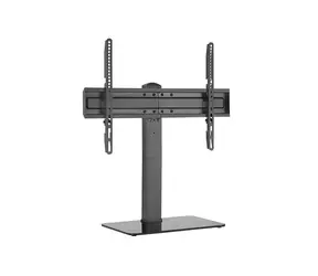 Brateck LDT03-23L czarny / Uniwersalny stojak stołowy do TV 37"-70" / obrotowy / nośność 45kg