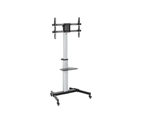 Brateck FS44-46TW / ALU stojak mobilny do TV 37"-86" / nośność 50kg