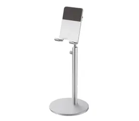 Neomounts DS10-200SL1 srebrny / uchwyt do telefonów komórkowych do 7" / Pochylenie 180° / Waga 300g