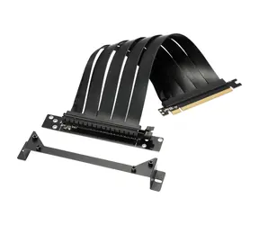 Kit Sharkoon VGC ELITE SHARK czarny / PCIe 3-slot Riser / PCIe 3.0 x16 / kabel 280mm
