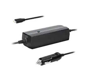Solight DA42 / ładowarka samochodowa / USB-C / 65W / szybka ładowarka PD