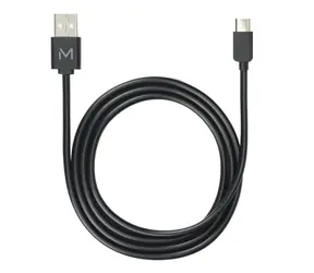 Kabel Mobilis USB-C - USB-A / 1 metr / czarny