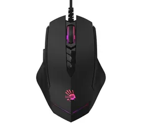 A4Tech BLOODY V8M Max czarna / mysz gamingowa / 12000DPI / RGB / USB-A / 8 przycisków / kabel 1,8 m