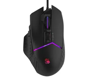 A4Tech BLOODY W95 Max Activated czarny / mysz gamingowa / 12000DPI / RGB / USB-A / 10 przycisków / kabel 1,8 m